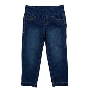Jag Jeans Women’s Size 4 Pull On Classic Fit Cropped Capri